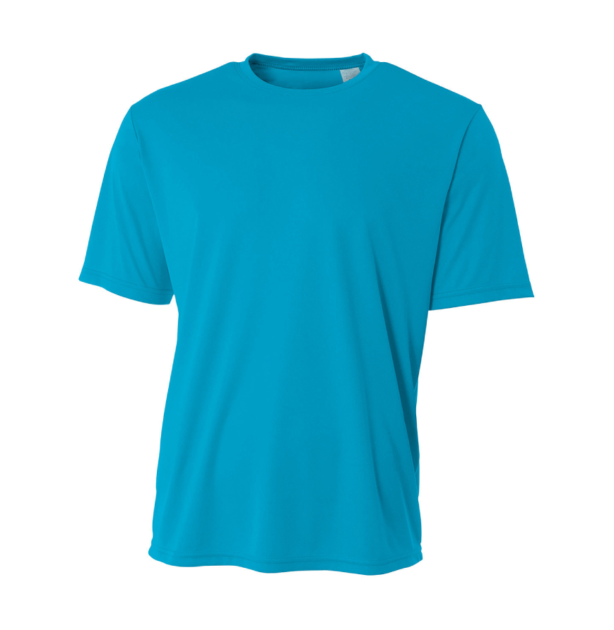 A4 N3402 - Men's Sprint Performance T-Shirt, Electric Blue, M