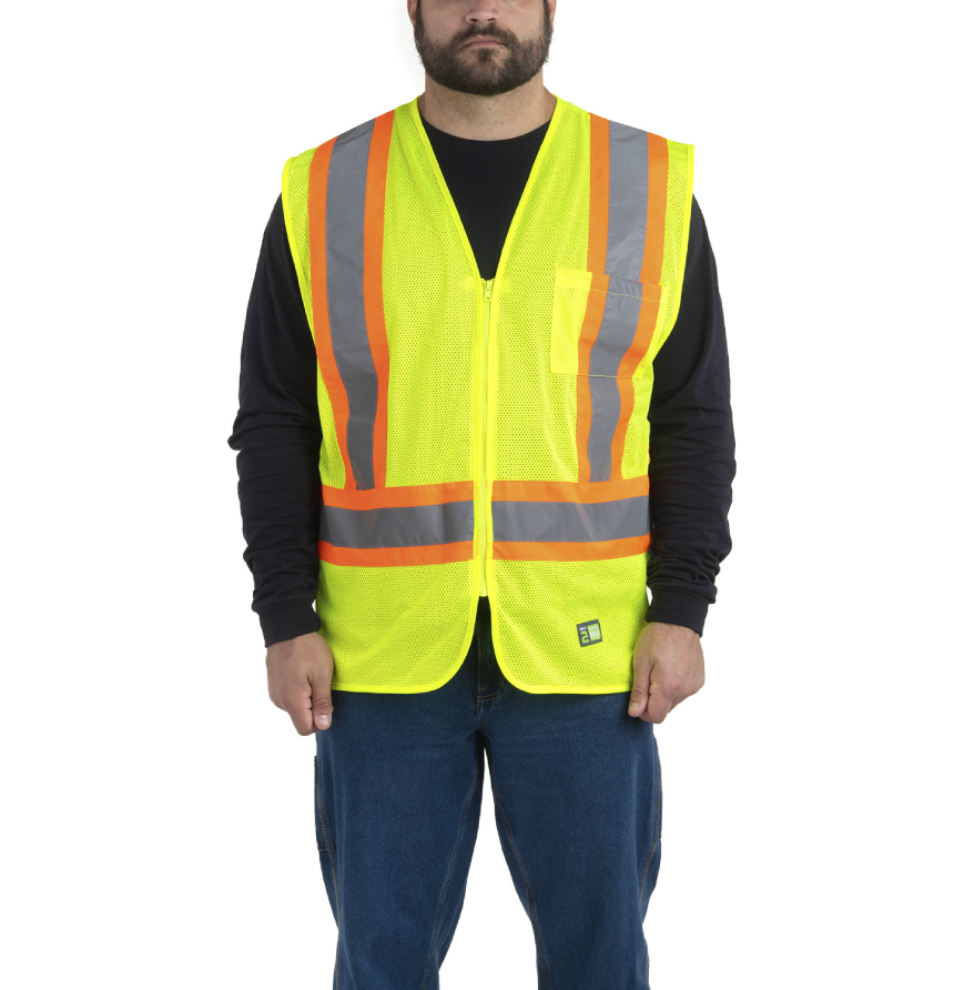 None HVV046 Adult Hi-Vis Class 2 Multi-Color Vest