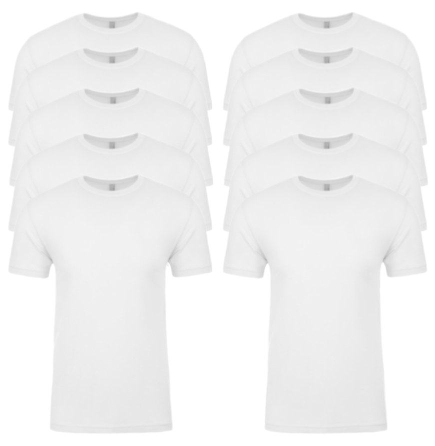 Next Level 3600-10PK 10-PACK - Unisex Cotton T-Shirt