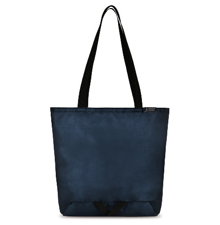 Liberty Bags 8868 Marianne Cotton Canvas Tote - Natural/Navy