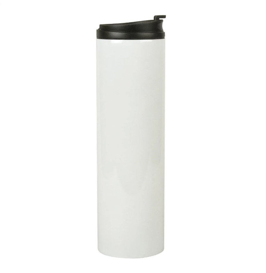 None 21622 16 oz. Sublimation Tall Tube Thermal Tumbler