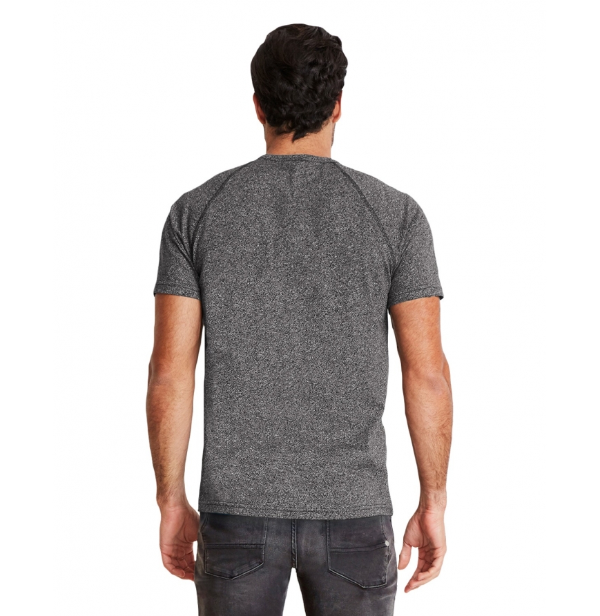 2050 Men's Mock Twist Short-Sleeve Raglan T-Shirt | Next Level