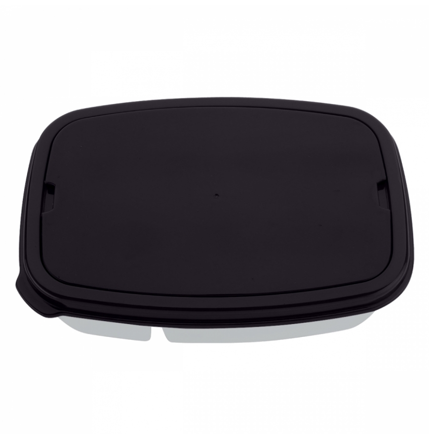 Promo Products 2126 60 Pack - 2-Section Lunch Container
