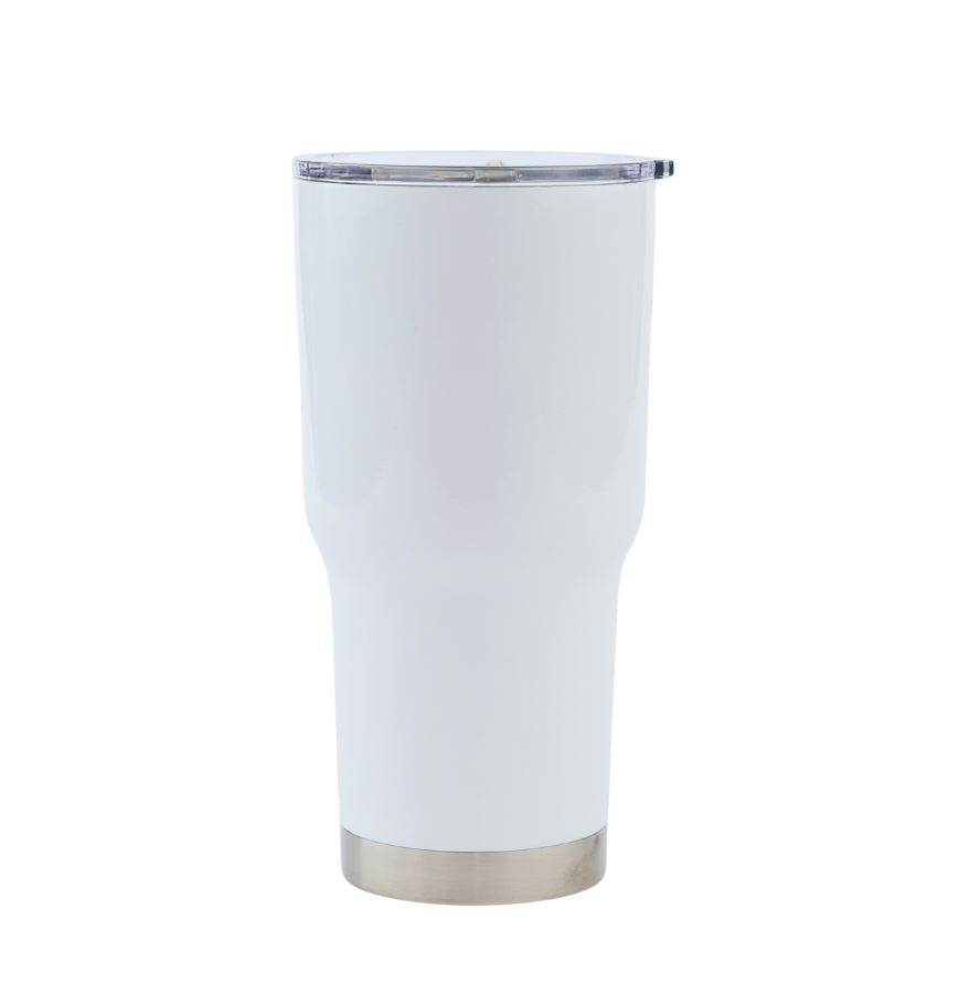 None 21634 30 oz. Sublimation Stainless Steel Tumbler
