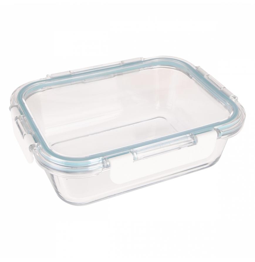Promo Products 2169 36 Pack - Fresh Prep Square Glass Food Container