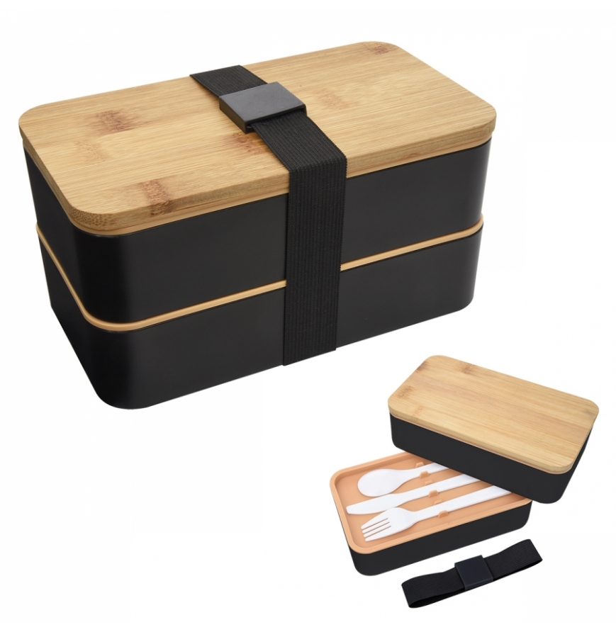 Promo Products 2216 25 Pack - Stackable Bento Lunch Set