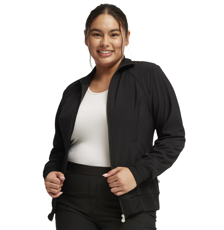 None 2391A Zip Front Jacket