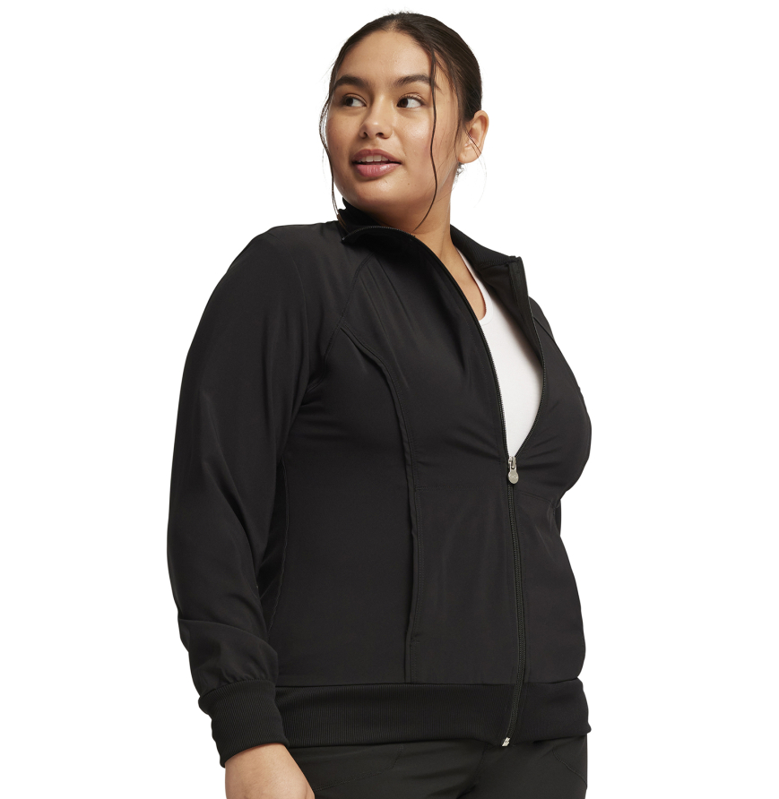None 2391A Zip Front Jacket