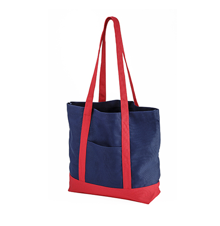 Liberty Bags 8861 Susan Canvas Tote - Red, One Size