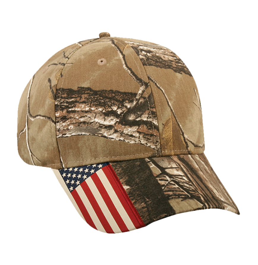 Outdoor 51-PC Patriotic Camo Hat