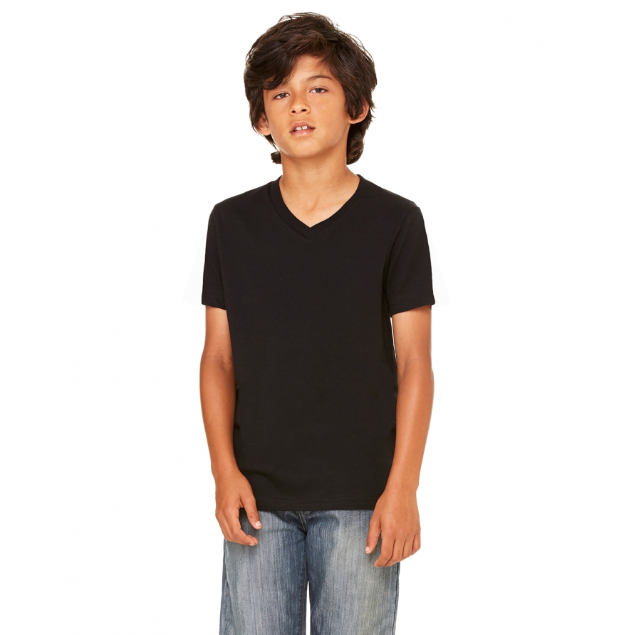 Youth Jersey Short-Sleeve V-Neck T-Shirt