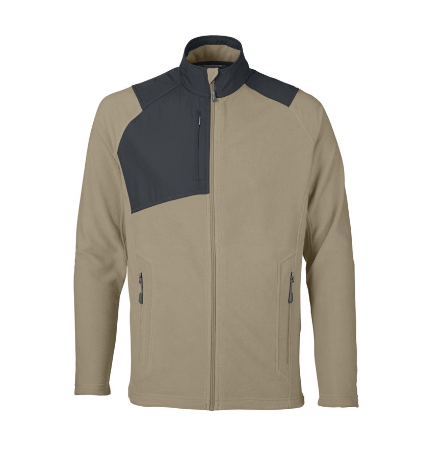 North End Men's Excursion Trail Fabric-Block Fleece Jacket-88215-Sale
