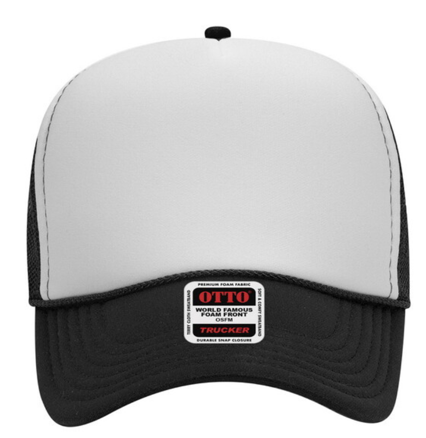 Otto Cap 32-467 Otto Cap 5-Panel Mid Profile Mesh Back Trucker Hat