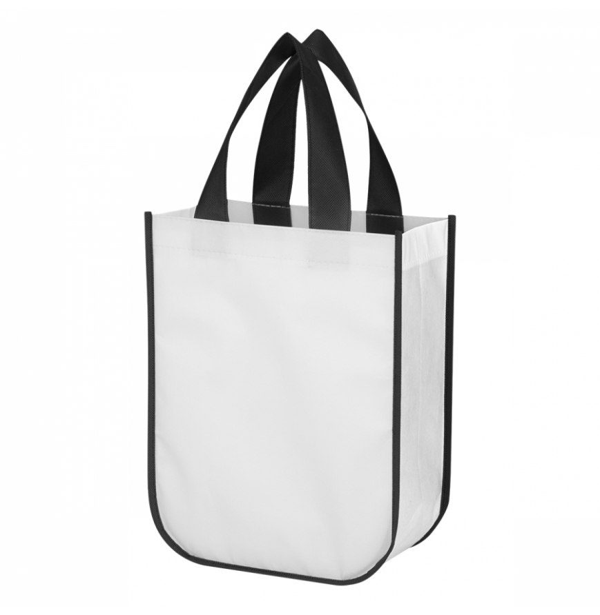 Promo Products 3363 Shiny Non-Woven Shopper Tote Bag