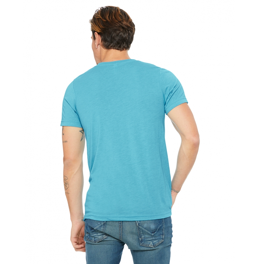 Unisex Triblend V-Neck T-Shirt-3415C
