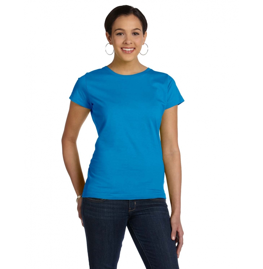 LAT - Women's Fine Jersey Tee - 3516 - White - Size: 3XL 