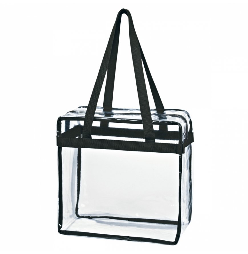 Promo Products 3603 50 Pack - Clear Tote Bag With Zipper