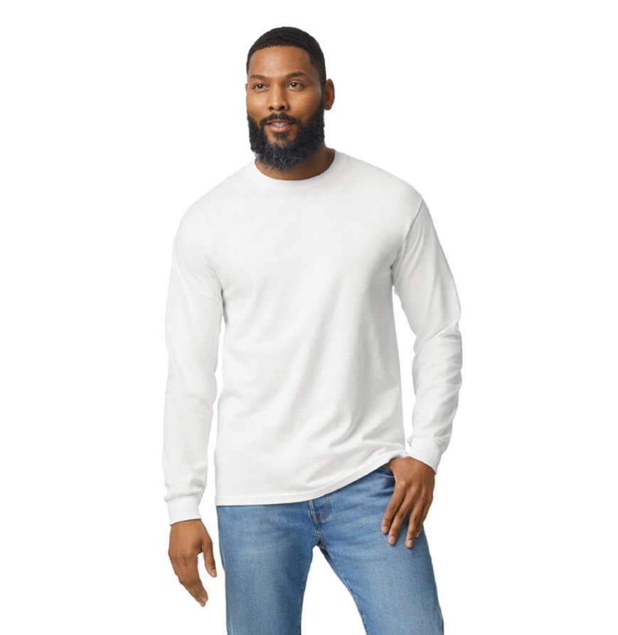 Gildan G540 Adult Heavy Cotton Long Sleeve T-Shirt | AllDayShirts