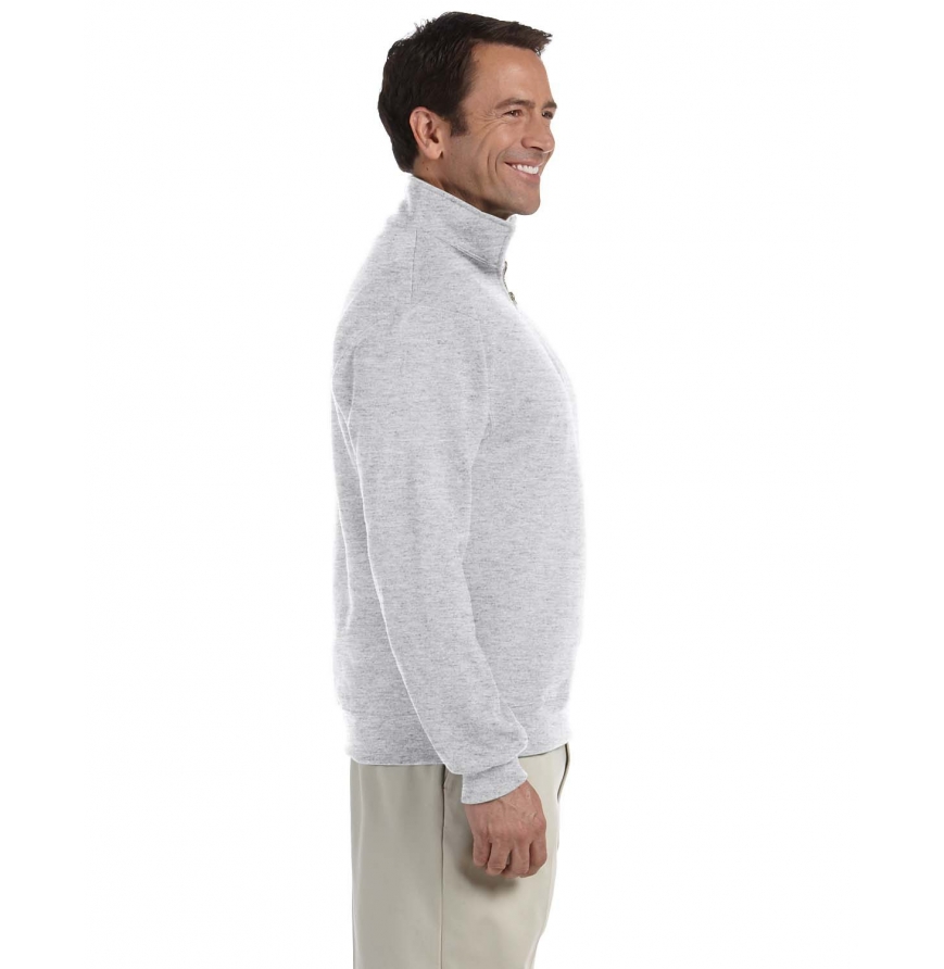 Jerzees 4528 Adult 9.5 oz. Super Sweats® NuBlend® Fleece Quarter-Zip Pullover