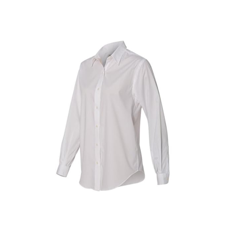 Van Heusen 62-RO Van Heusen Ladies Long Sleeve Resin Oxford Shirt