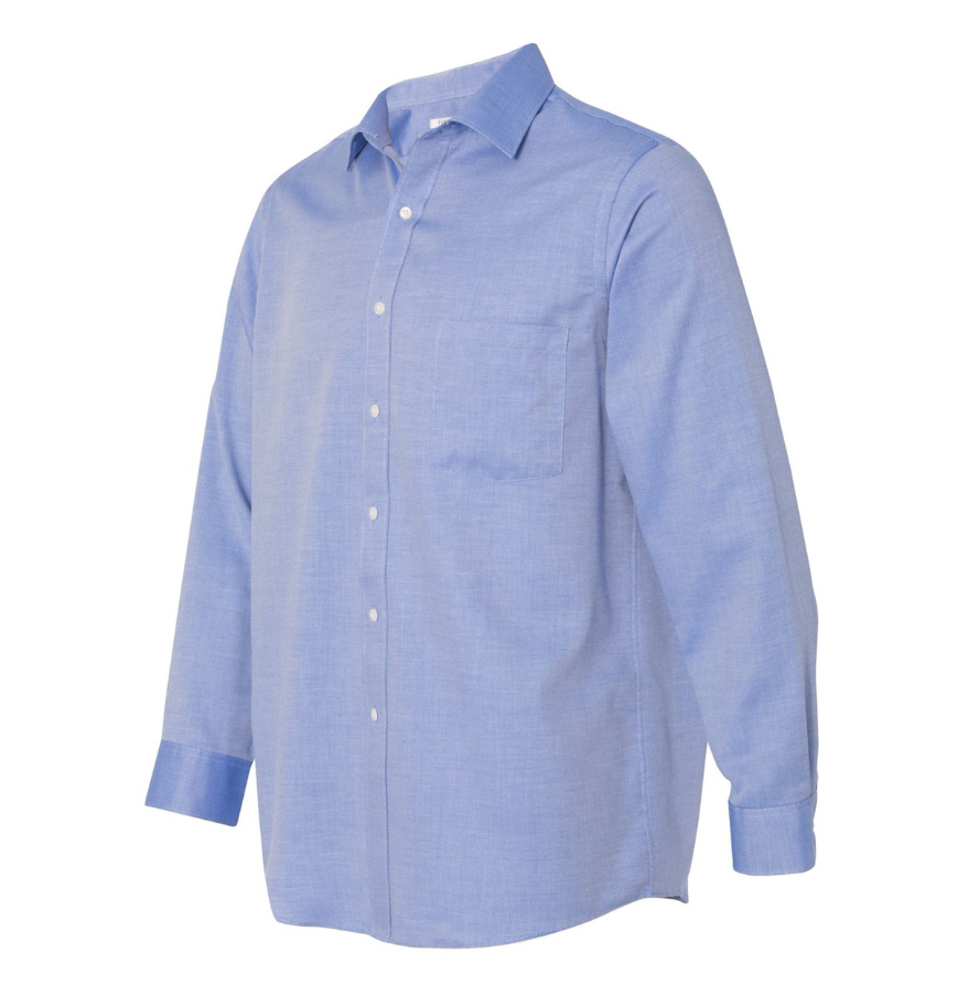 Van Heusen Long Sleeve Ringspun Twill Shirt-62-RT-Clearance