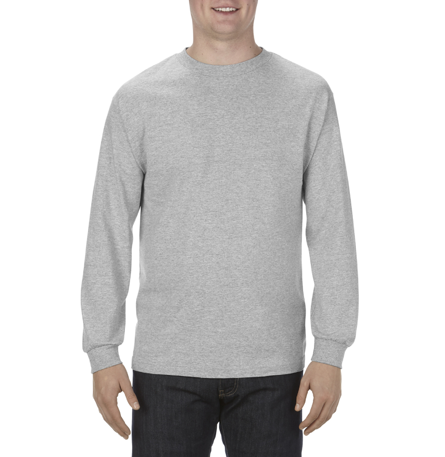 Adult 60 oz 100 Cotton Long-Sleeve T-Shirt-AL1304