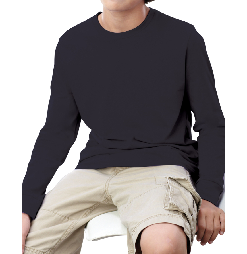 LAT 6201 Youth Fine Jersey Long-Sleeve T-Shirt