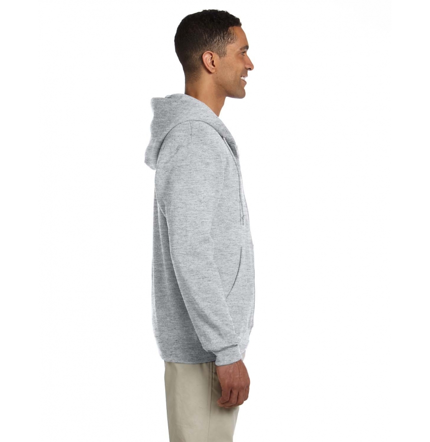 Jerzees 4999 Adult 9.5 oz., Super Sweats® NuBlend® Fleece Full-Zip Hood