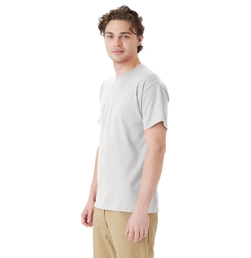 Hanes 5290P Unisex Essential Pocket T-Shirt