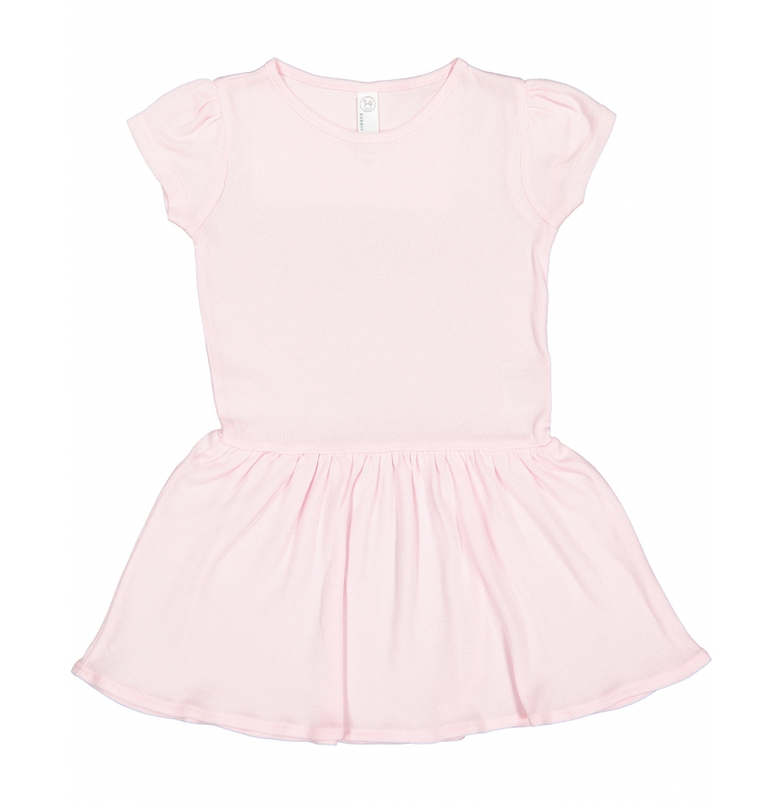 Toddler Baby Rib Dress-5323