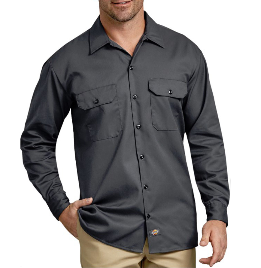 Dickies Long Sleeve Work Shirt - Dress Work Shirt