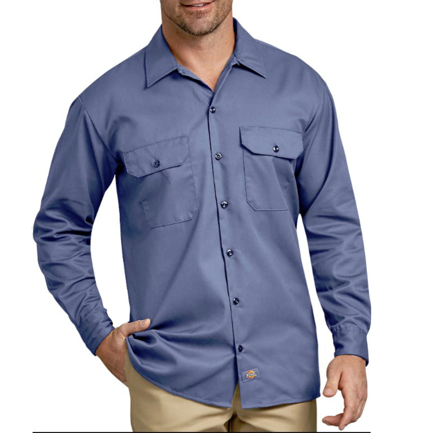 Dickies Long Sleeve Work Shirt - Dress Work Shirt