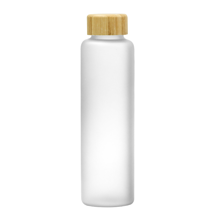 Promo Products 6052 30 Pack - 17 Oz Belle Glass Bottle With Bamboo Lid