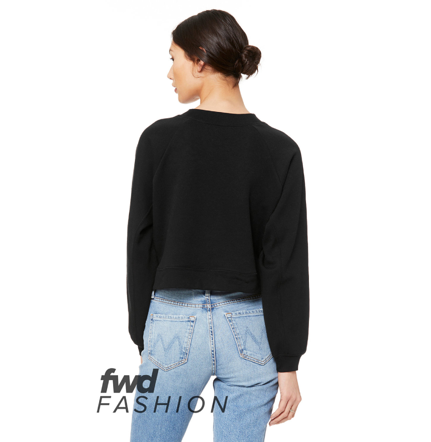 FWD Fashion Ladies Raglan Pullover Fleece-B7505