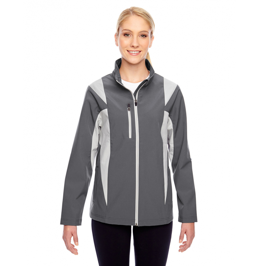 Ladies Icon Colorblock Soft Shell Jacket