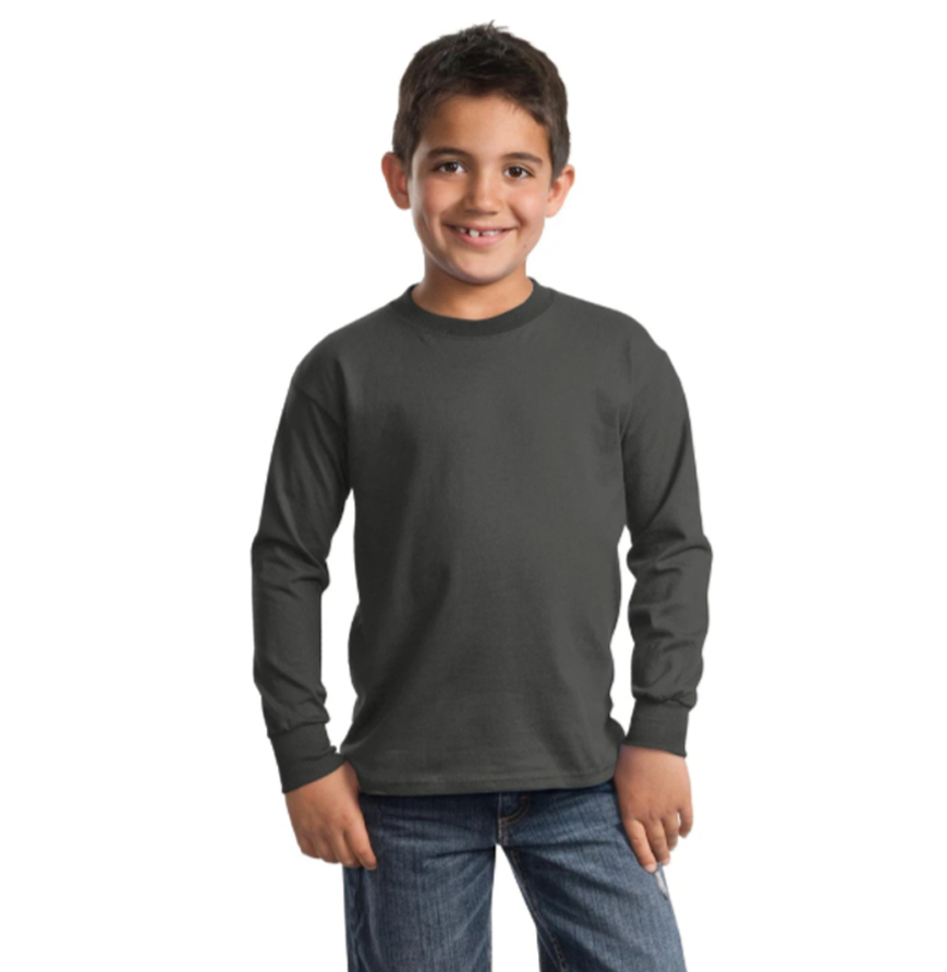 Port & Company PC61YLS Youth Long Sleeve Essential Tee