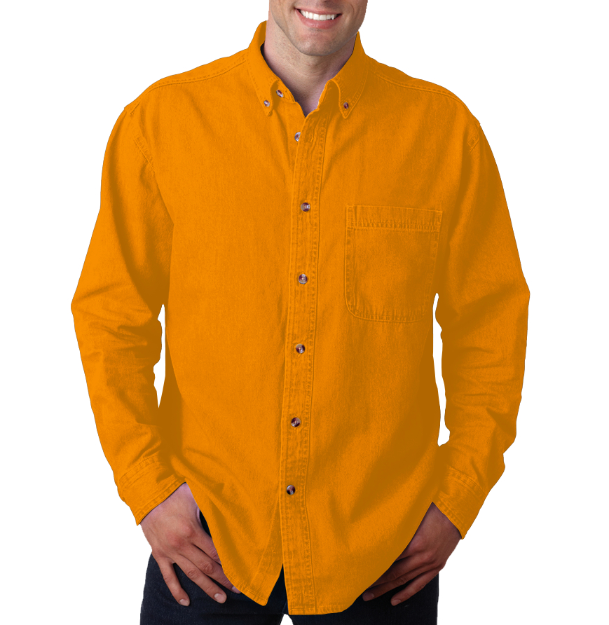 Men's Long Sleeve 100% Cotton Shirt