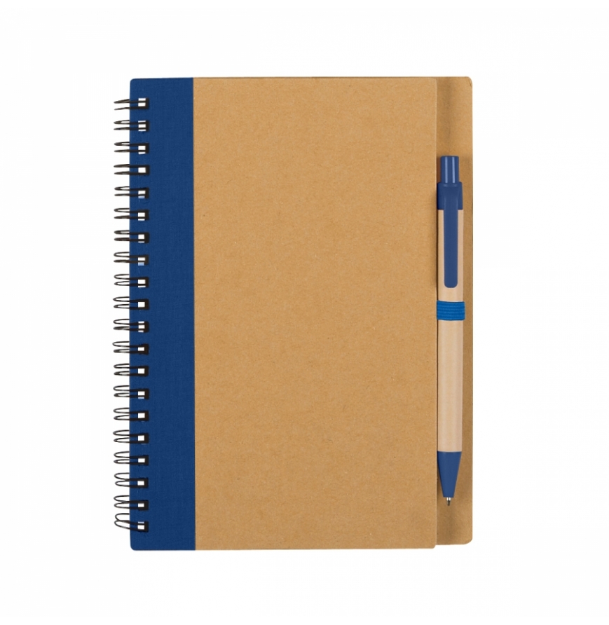 Promo Products 6100 100 Pack - Eco-Inspired Spiral Notebook Pen