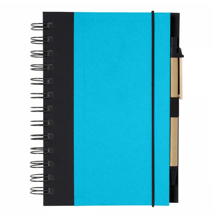 Promo Products 6109 100 Pack - ECO-INSPIRED SPIRAL NOTEBOOK PEN
