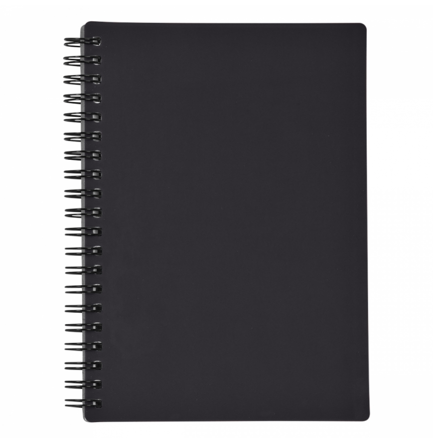 Promo Products 6111 100 Pack - RUBBERY SPIRAL NOTEBOOK