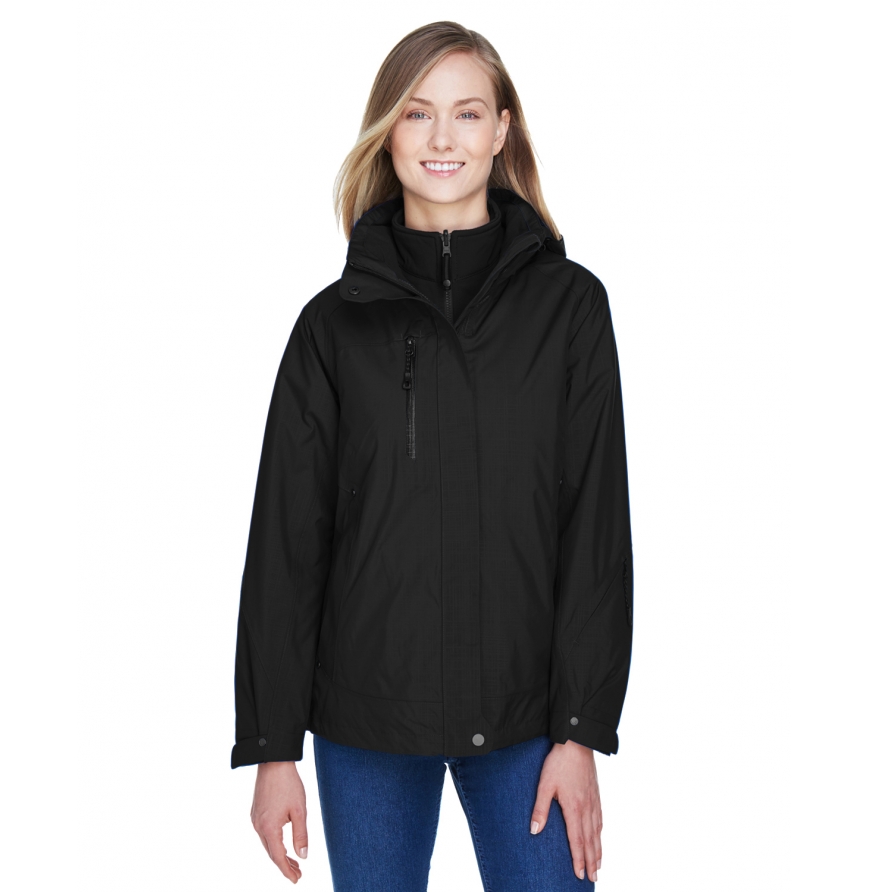 North End 78178 Women's Caprice 3-in-1 Jacket with Soft Shell Liner