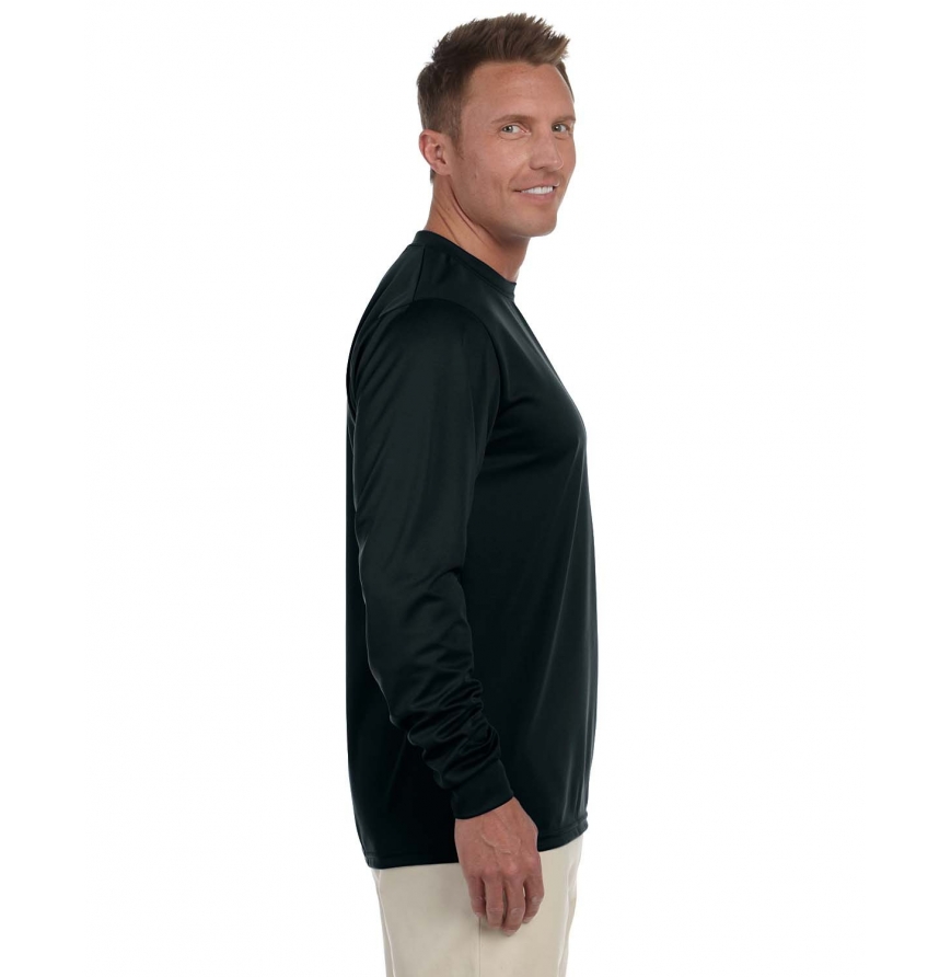 Augusta Sportswear 788 Adult Wicking Long-Sleeve T-Shirt