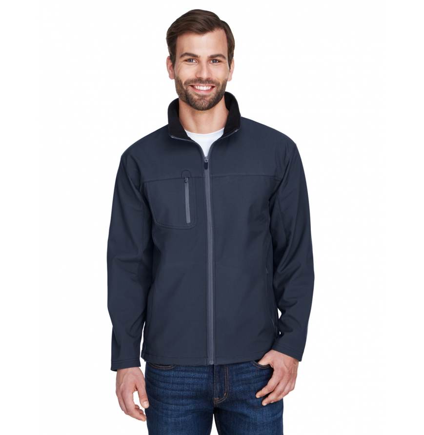 Adult Ripstop Soft Shell Jacket with Cadet Collar-8280