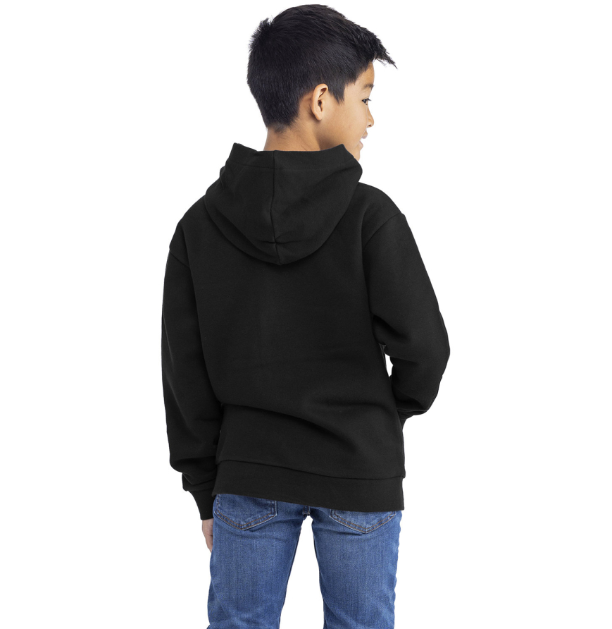None 9113 Youth Fleece Pullover Hooded Sweatshirt