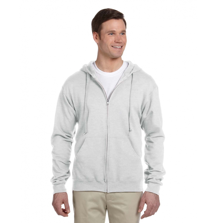 Jerzees 993 NuBlend Zip Hoodie Sweatshirt | Wholesale | AllDayShirts