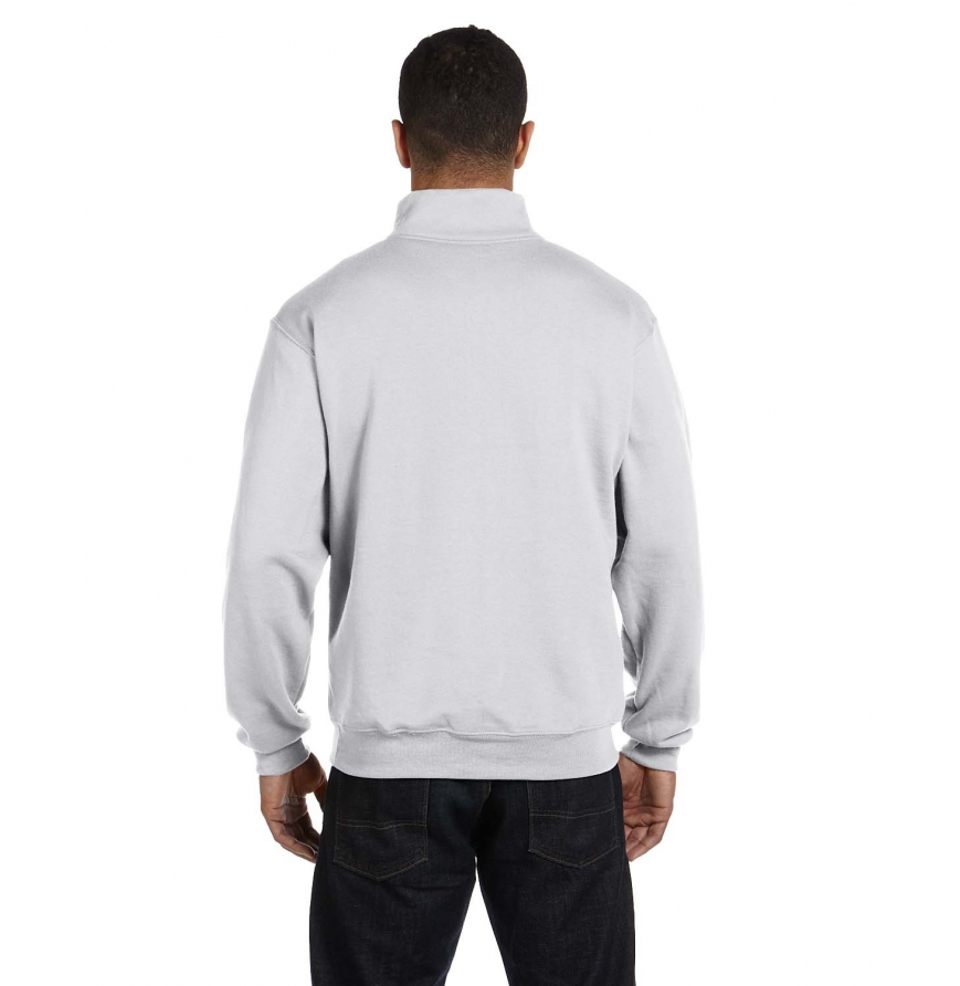 Jerzees 995M Adult 8 oz. NuBlend® Quarter-Zip Cadet Collar Sweatshirt
