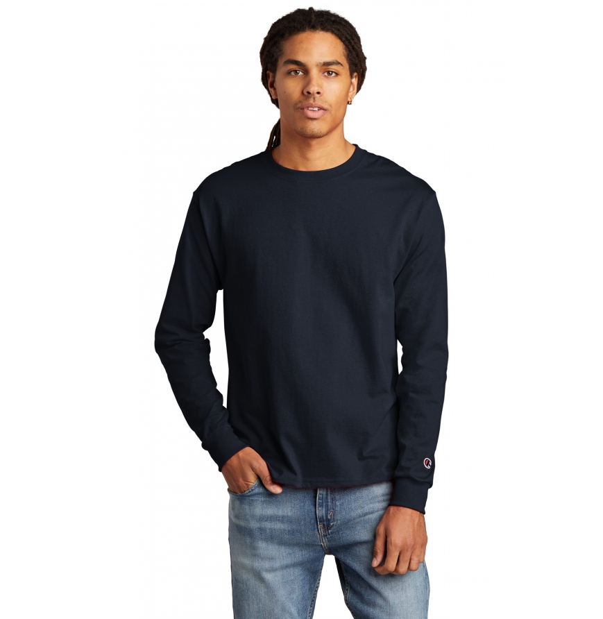 Champion CC8C Heritage Long Sleeve T-Shirt | Wholesale | AllDayShirts