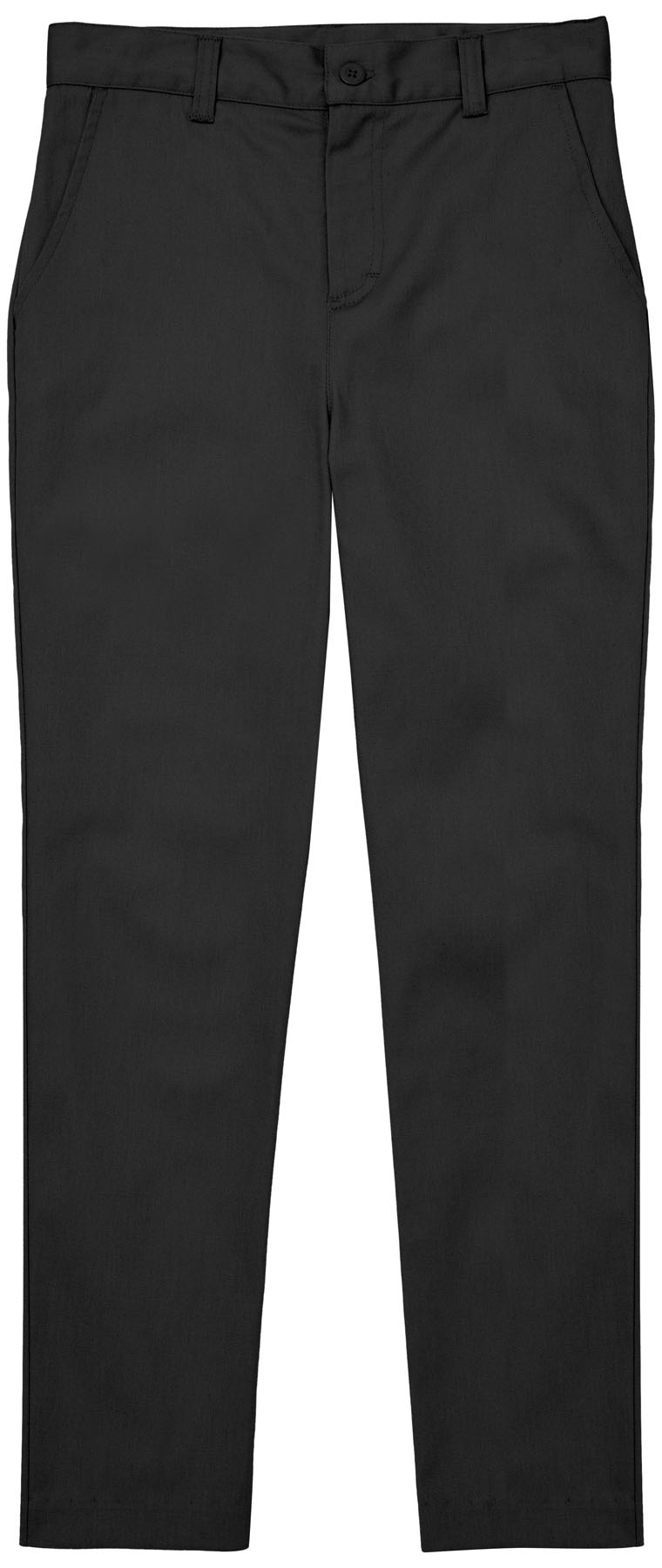 None CR101K Girls Flat Front Pant