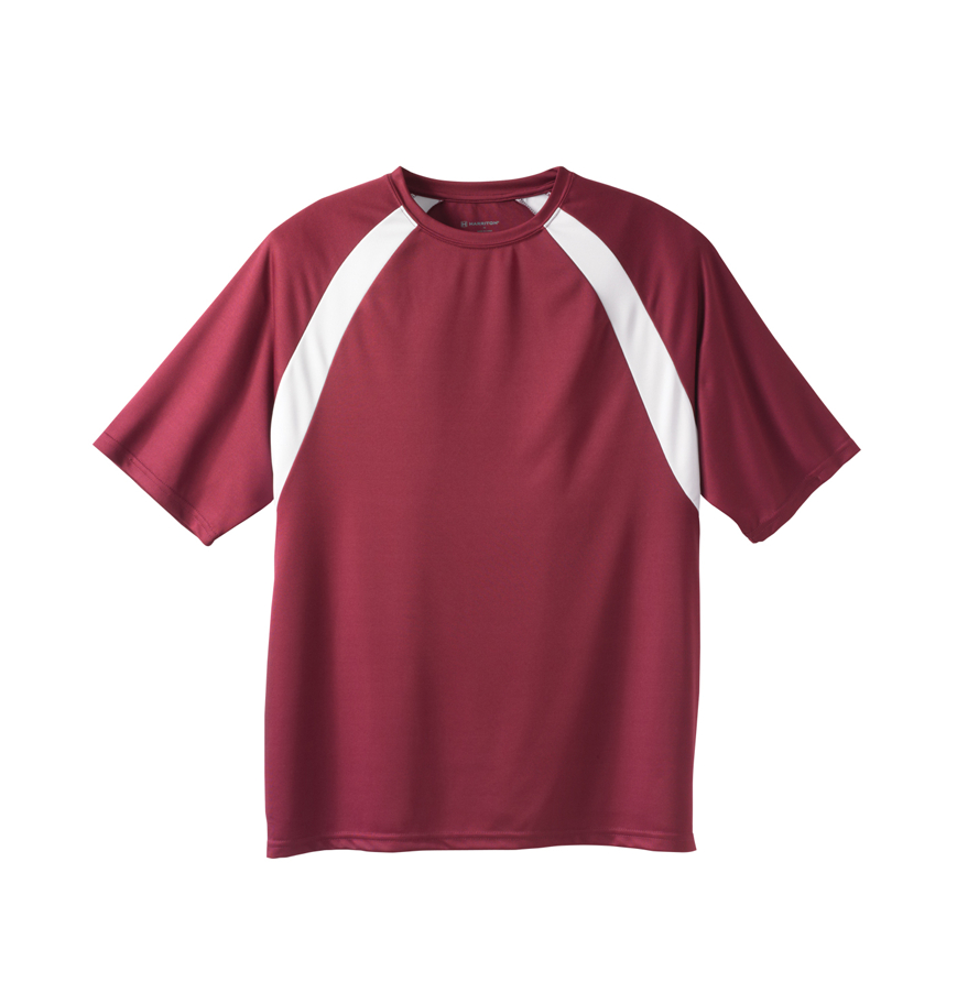 bleg Bliver værre Alarmerende Harriton Athletic Sport Colorblock T-Shirt-M322-Sale