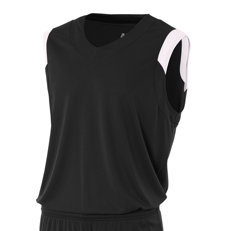 A4 Apparel NB2340 Youth Moisture Management V-Neck Muscle